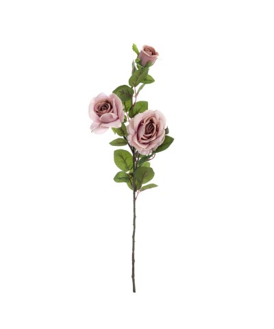 Bouquet Rose Fiore Artificiale A34169 BLANC MARICLO'
