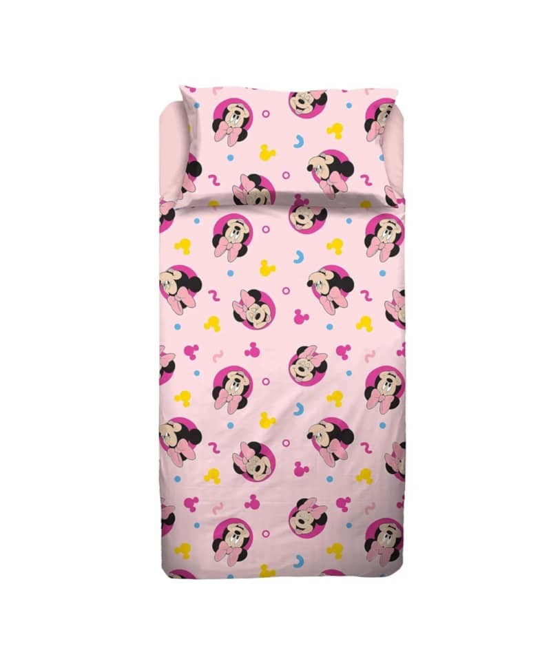 Completo Letto Singolo Minnie Mouse - Disney Home